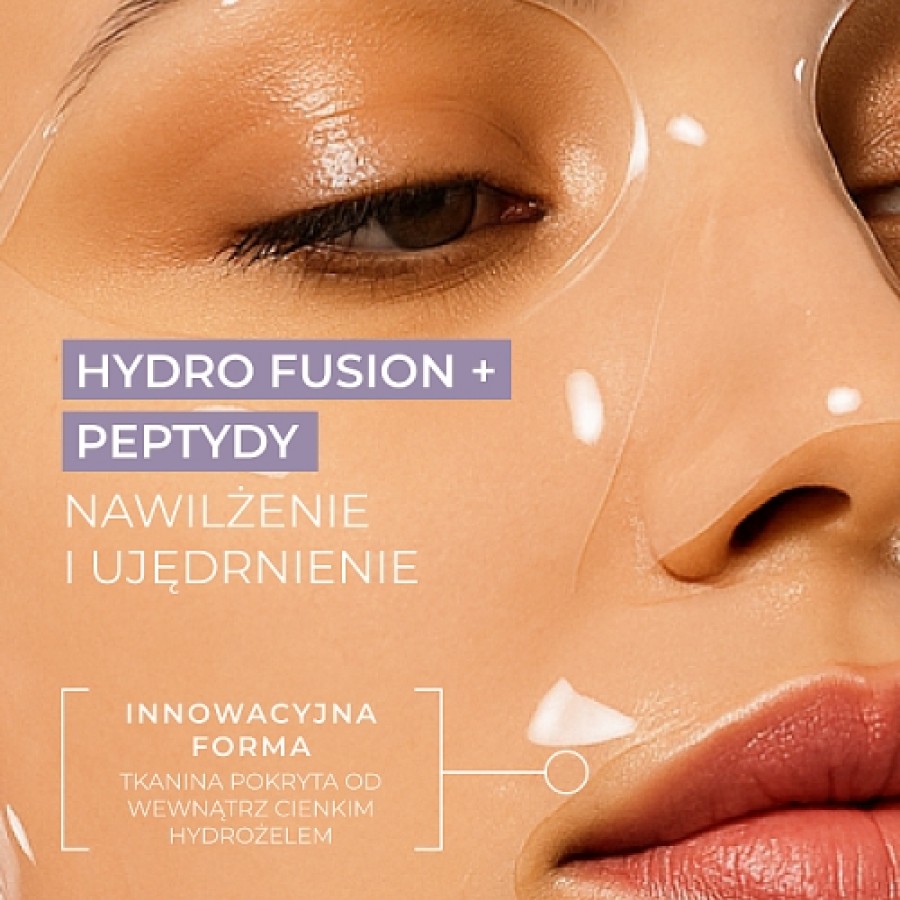 Miniaturka artykułu - #0 L'BIOTICA PHF + PEPTYDY Nawilżenie & Ujędrnienie Hydrożelowa Maska do twarzy 1 szt