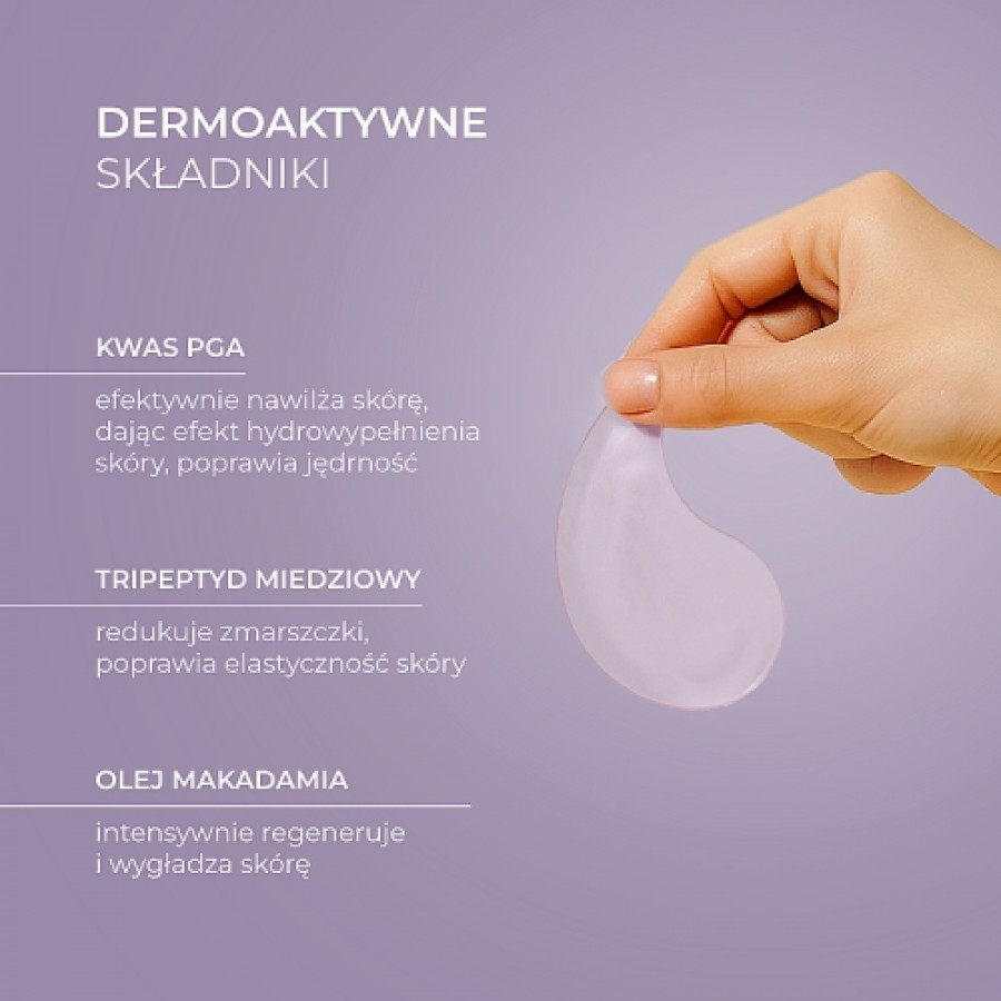 Zdjęcie produktu - 2 L'BIOTICA PGA Hydro Fusion Hydrożelowe płatki pod oczy z peptydami, 2 szt.