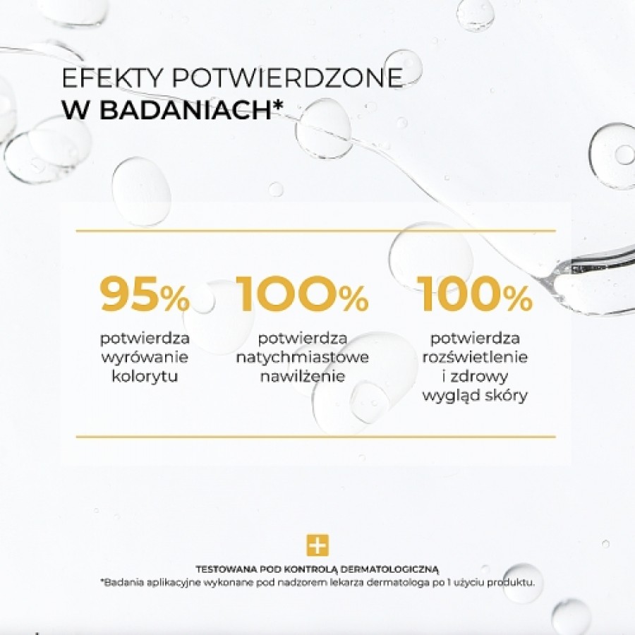 Zdjęcie produktu - 1 L'BIOTICA PHF + Witamina C Nawilżenie & Rozświetlenie Hydrożelowe Płatki pod oczy, 2 sztuki