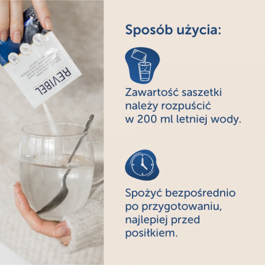 Zdjęcie produktu - 3 Zestaw REVIBEL hydrolizowany kolagen rybi, 3 x 30 sasz.