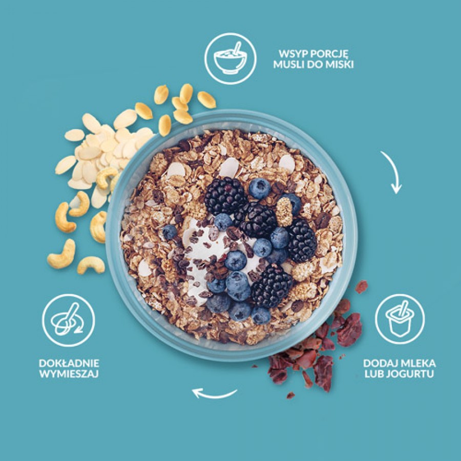 Zdjęcie produktu - 2 PURELLA Supermusli Koncentracja, 200g