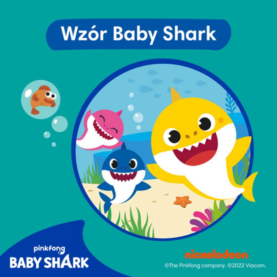 #4 – Pampers Splashers 4-5 (9-15 kg) jednorazowe pieluszki do pływania Baby Shark, 11szt.