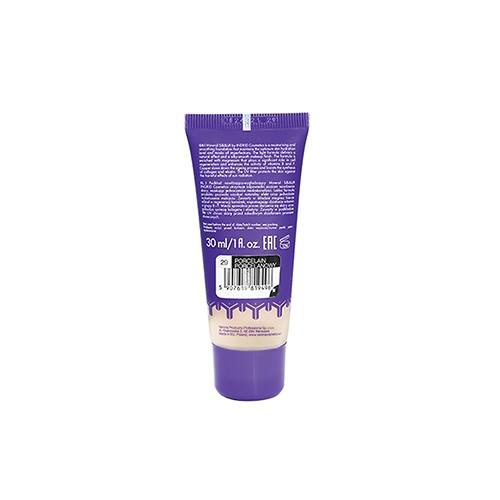 Miniaturka artykułu - #0 INGRID Mineral Silk & Lift Podkład nawilżająco-wygładzający 029 Porcelain, 30ml