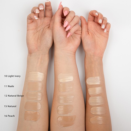 Miniaturka artykułu - #1 INGRID Ideal Face Podkład kryjący 15 Natural, 30ml
