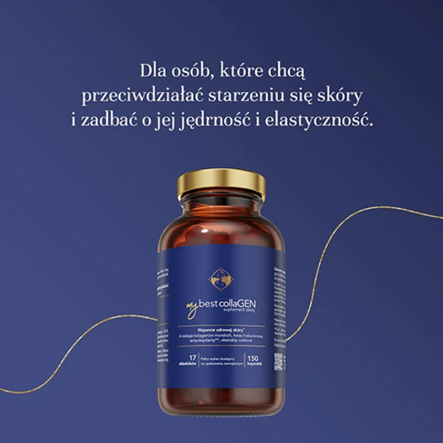 #1 – MyBestCollaGEN Kolagen morski, 150 kaps.