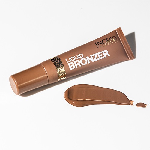 Miniaturka artykułu - #0 INGRID Liquid Bronzer bronzer w płynie 02, 10ml