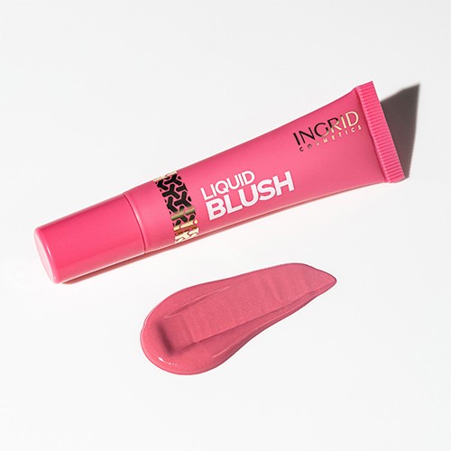 Miniaturka artykułu - #0 INGRID Liquid Blush R&oacute;ż w płynie 01, 10ml