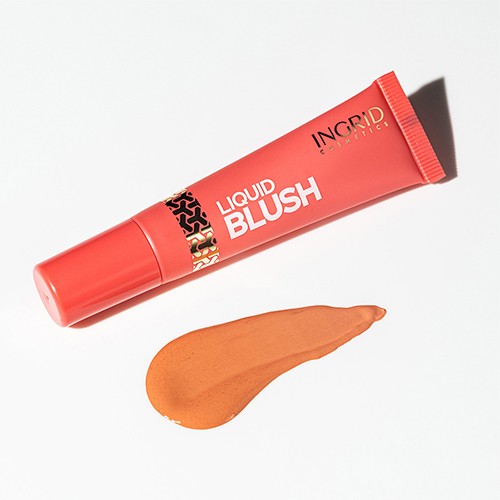 Miniaturka artykułu - #0 INGRID Liquid Blush R&oacute;ż w płynie 02, 10ml
