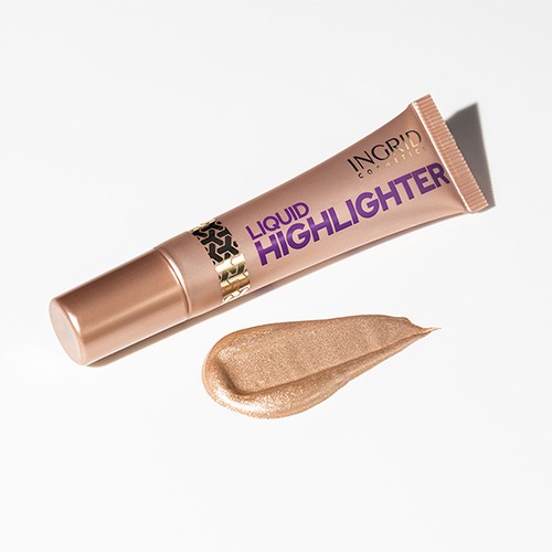 Miniaturka artykułu - #0 INGRID Liquid Highlighter Rozświetlacz w płynie 02, 10ml
