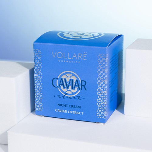 Zdjęcie produktu - 2 VOLLARE Krem do twarzy na noc Caviar, 50ml