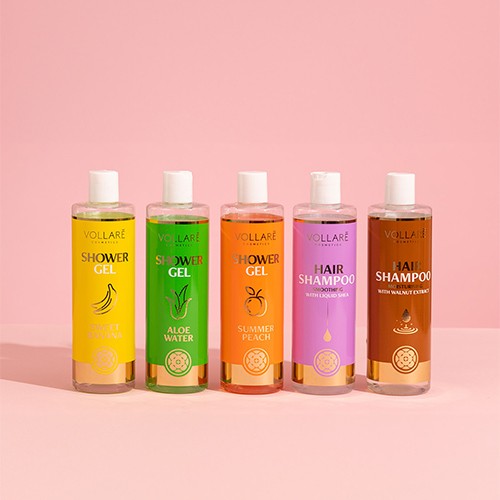 Miniaturka artykułu - #1 VOLLARE Hair Shampoo Moisturising nawilżający szampon do włos&oacute;w, 400ml