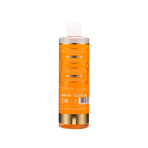 Miniaturka artykułu - #1 VOLLARE Summer Peach Żel pod prysznic, 400ml