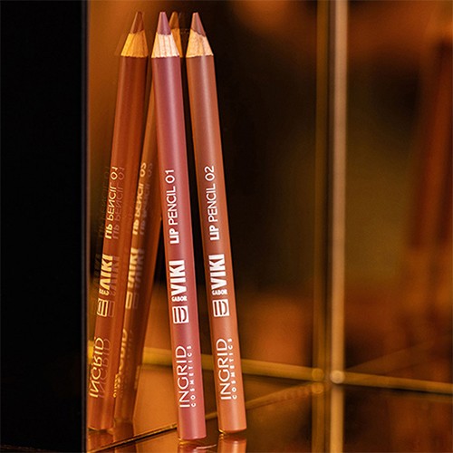 Zdjęcie produktu - 1 INGRID ID Viki Gabor Lip Pencil kredka do ust 02 1,2 g