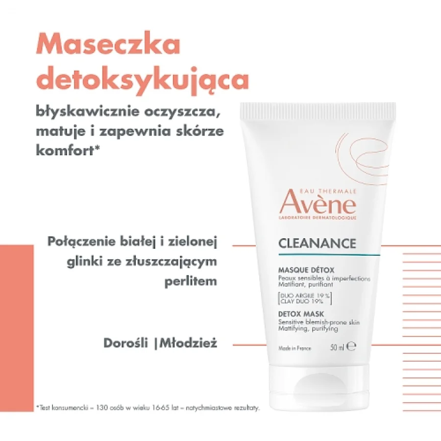 #0 – AVENE CLEANANCE maseczka oczyszczająca, 50ml