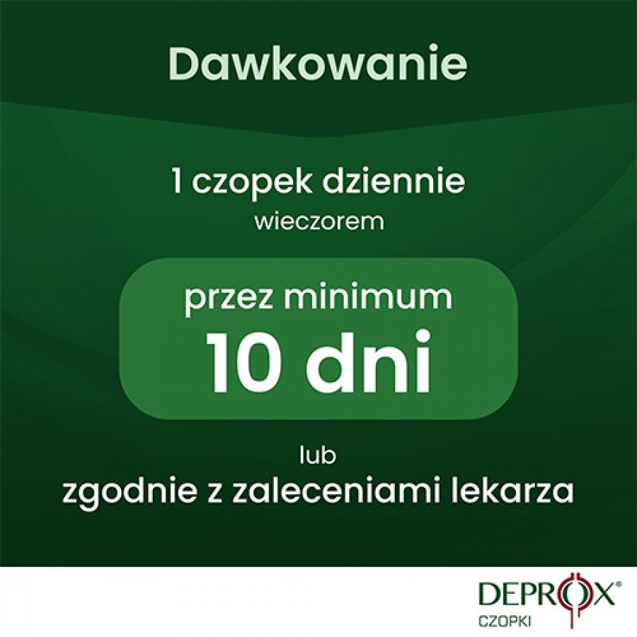 Zdjęcie produktu - 4  DEPROX czopki na zapalenie prostaty, 10 sztuk