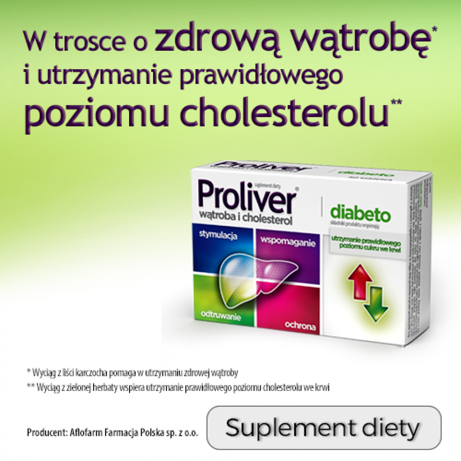 Miniaturka artykułu - #0 Proliver Diabeto, 30tabl.