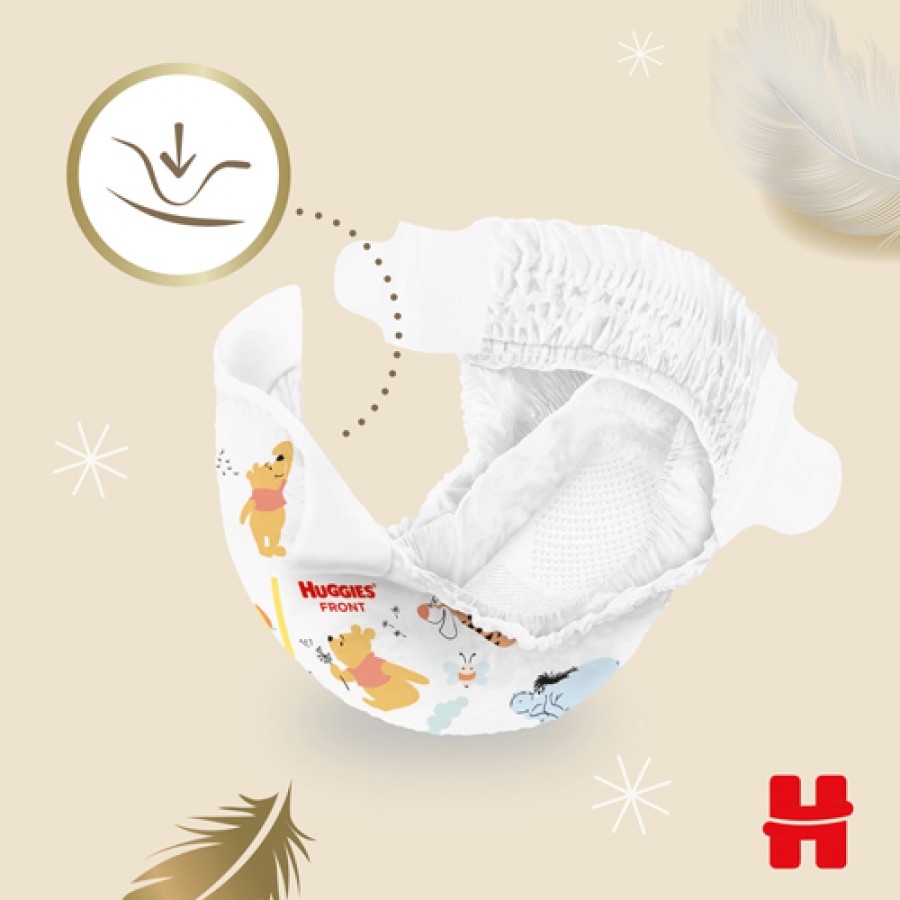 Miniaturka artykułu - #0 HUGGIES Extra Care Newborn 0 Pieluchy (0-3,5kg), 25szt.