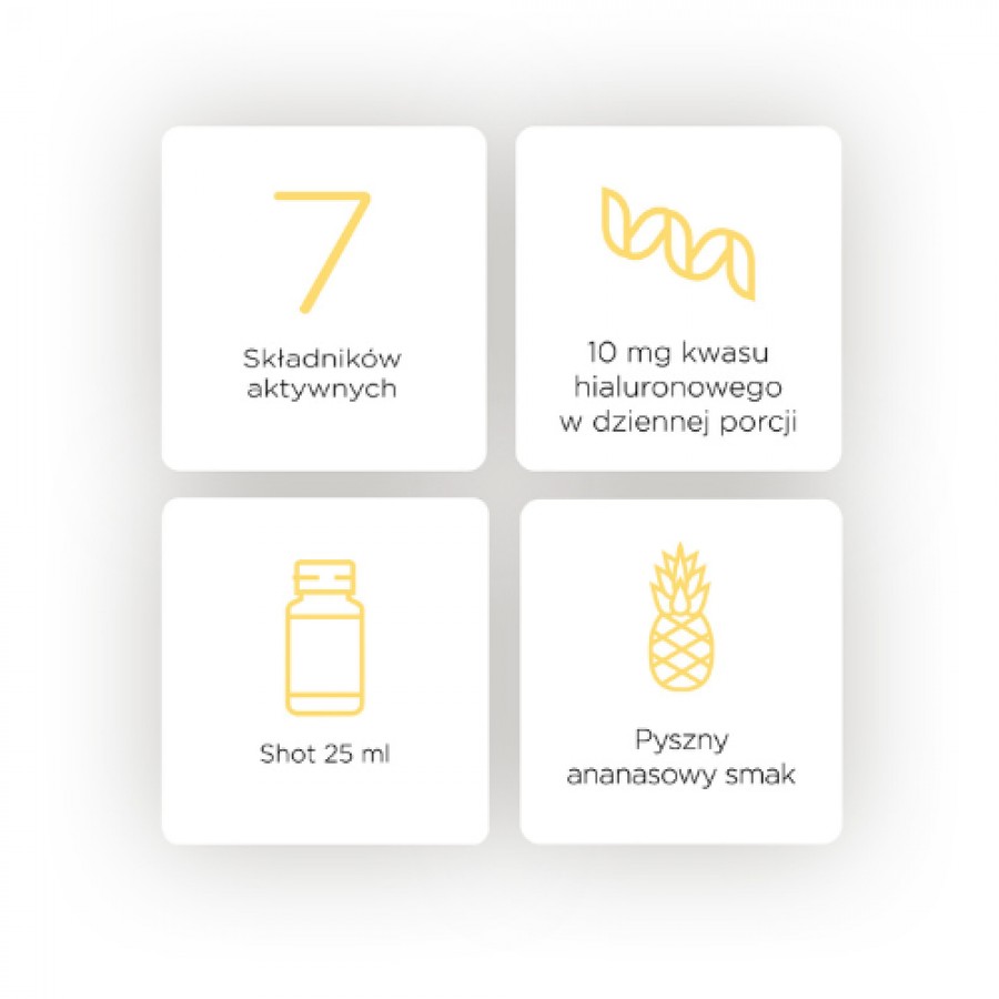 Miniaturka artykułu - #1 OLIMP Collagen Kolagen 10000mg shot smak ananasowy, 25ml