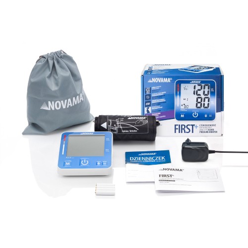 Miniaturka artykułu - #0 NOVAMA First+ Ciśnieniomierz naramienny z zasilaczem