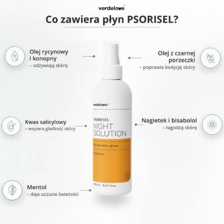 #3 – PSORISEL Płyn do pielęgnacji sk&oacute;ry głowy u os&oacute;b z objawami łuszczycy, 150ml