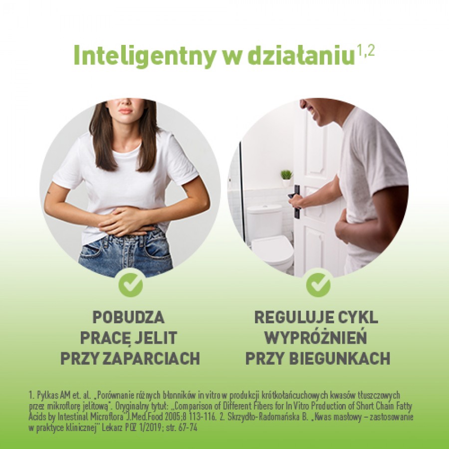 Zdjęcie produktu - 2 FIBEgastrin - Rozpuszczalny błonnik prebiotyczny, 15 saszetek