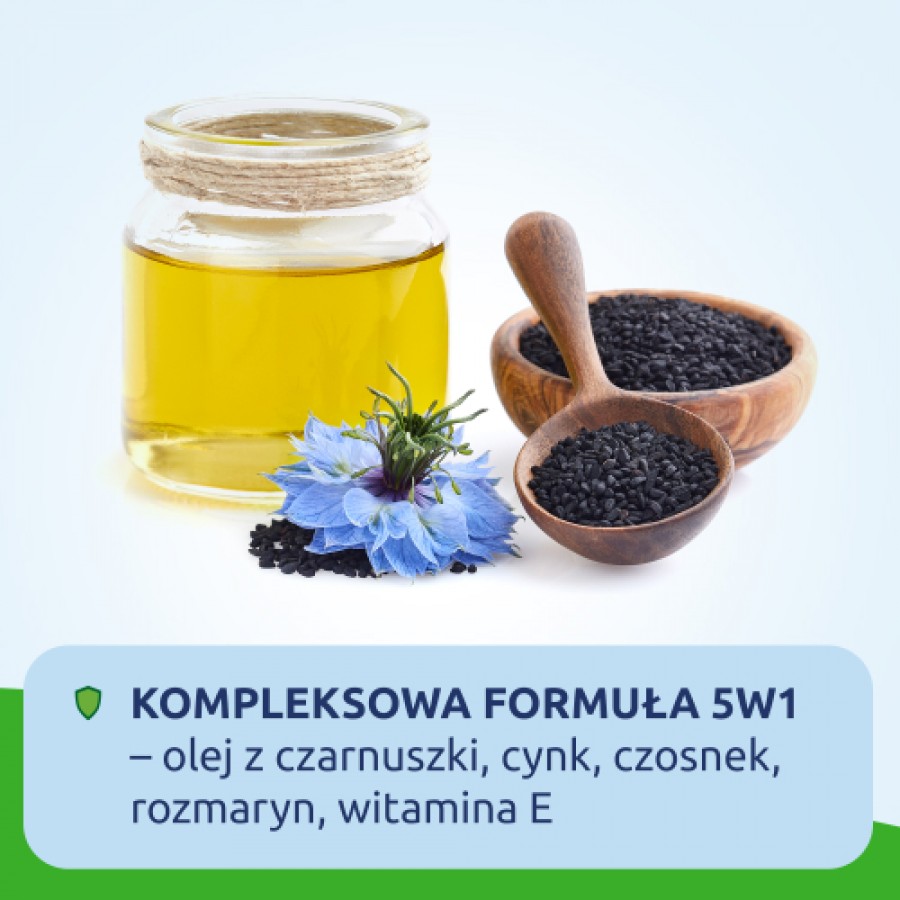 Miniaturka artykułu - #1 Iskial Immuno + Czosnek, 60kaps.