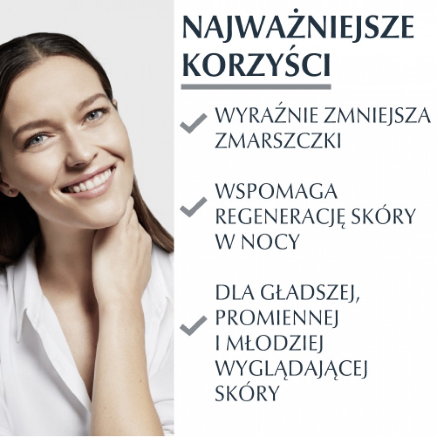 Miniaturka artykułu - #0 Eucerin Hyaluron Filler Krem do twarzy na noc, 50 ml