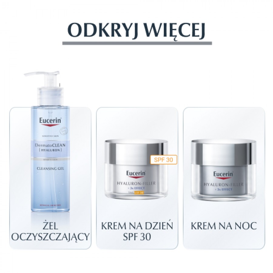 Zdjęcie produktu - 4 Eucerin Hyaluron Filler Krem do twarzy na noc, 50 ml