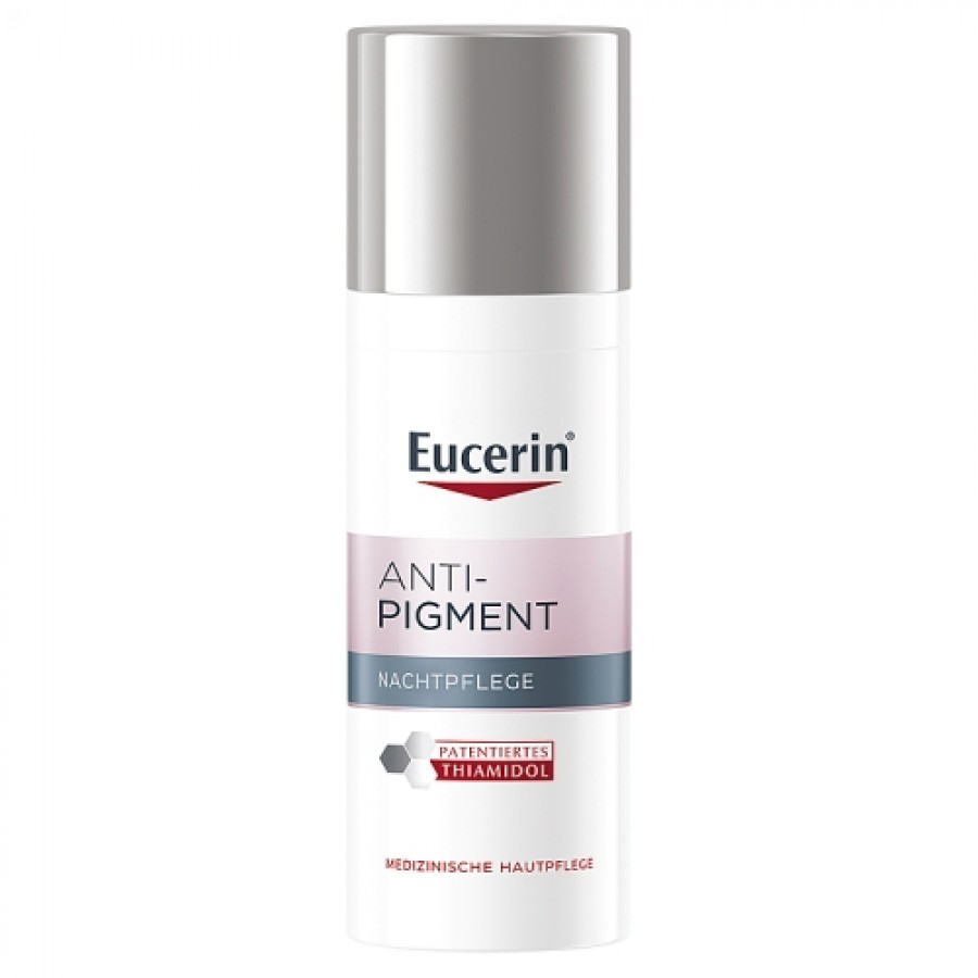 Miniaturka artykułu - #0 Eucerin Anti-Pigment Krem na noc przeciw przebarwieniom, 50 ml