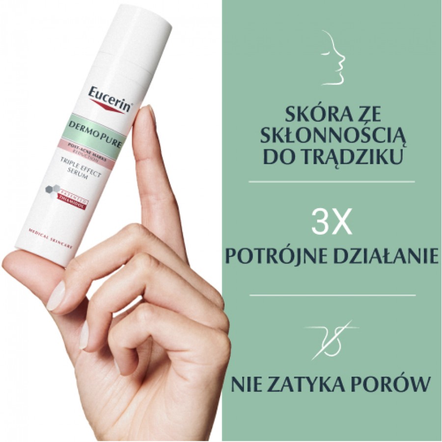 Miniaturka artykułu - #1 Eucerin DermoPure Serum o potr&oacute;jnym działaniu, 40 ml