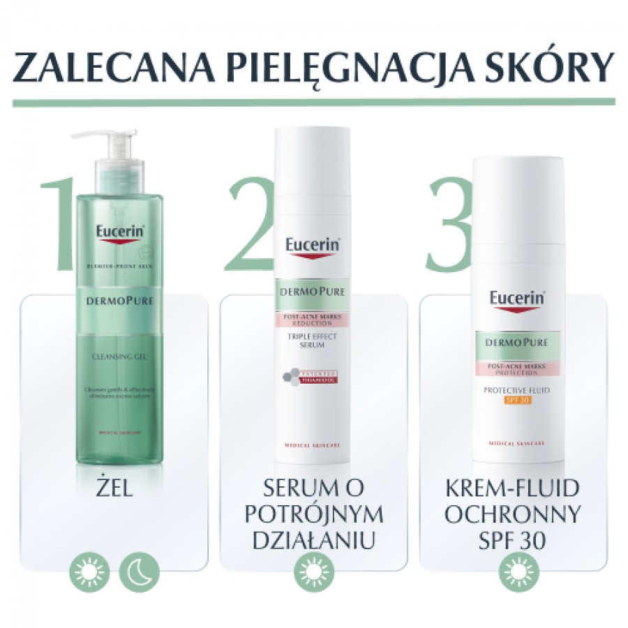 Zdjęcie produktu - 4 Eucerin DermoPure Serum o potr&oacute;jnym działaniu, 40 ml