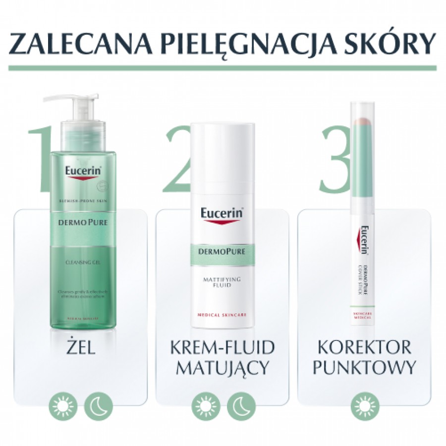 Zdjęcie produktu - 4 EUCERIN DermoPure Korektor punktowy, 2g