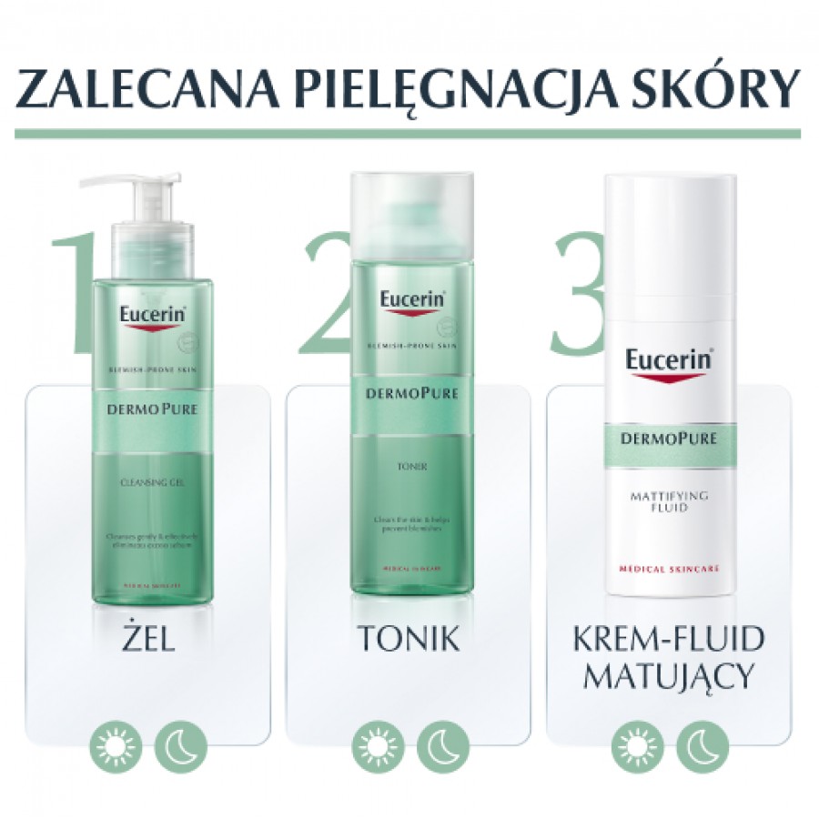 Zdjęcie produktu - 4 Eucerin DermoPure Żel oczyszczający, 400 ml