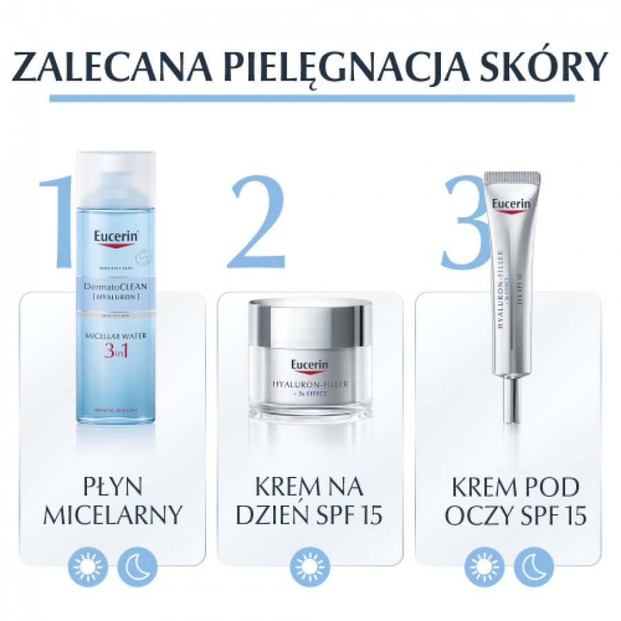 Zdjęcie produktu - 4 Eucerin DermatoClean Hyaluron Płyn micelarny, 400 ml
