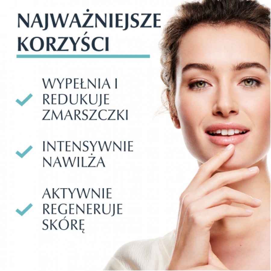 Miniaturka artykułu - #0 Eucerin Hyaluron-Filler Booster nawilżający na noc, 50 ml