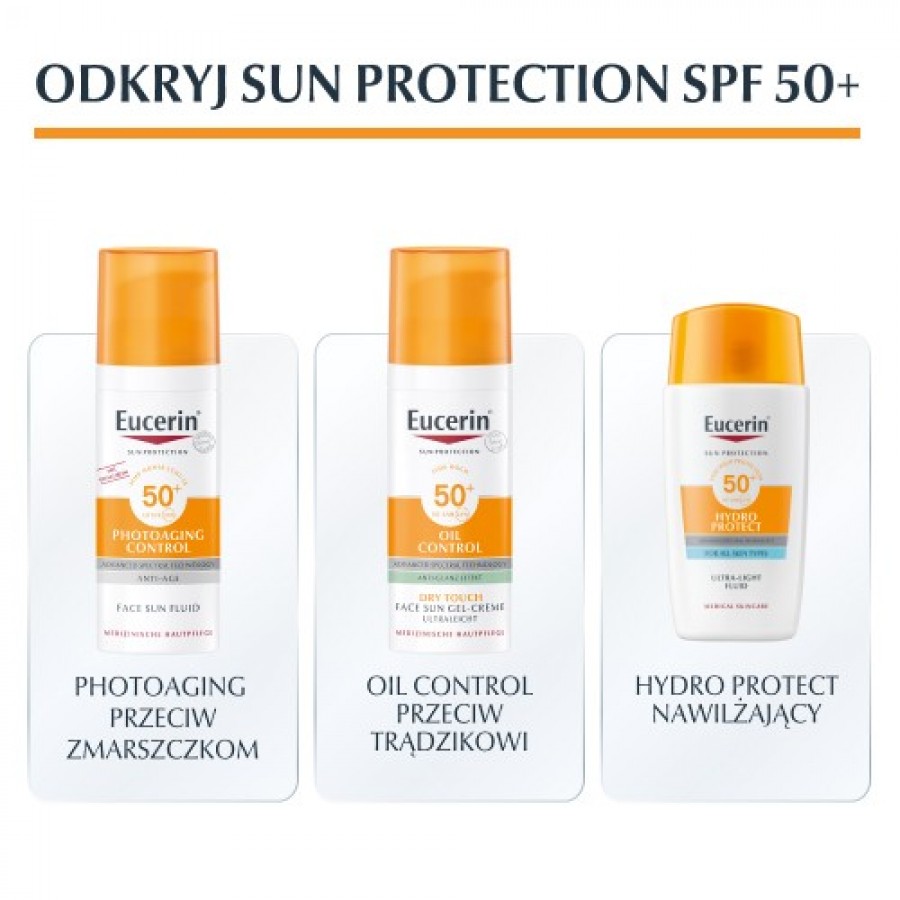 Zdjęcie produktu - 4 Eucerin Pigment Control SPF50+ Fluid ochronny przeciw przebarwieniom, 50 ml