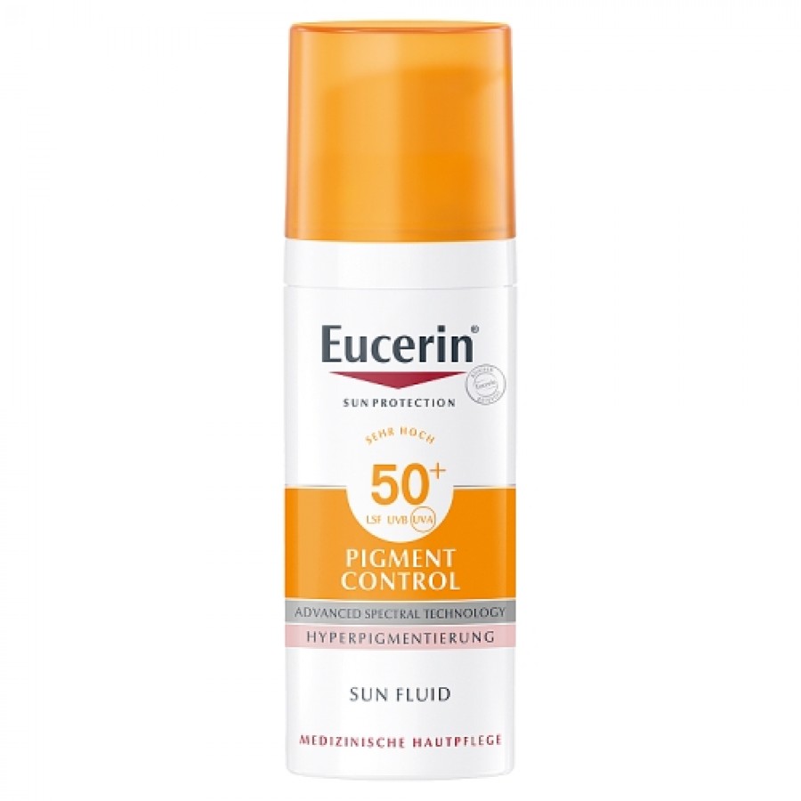 Zdjęcie produktu - 5 Eucerin Pigment Control SPF50+ Fluid ochronny przeciw przebarwieniom, 50 ml