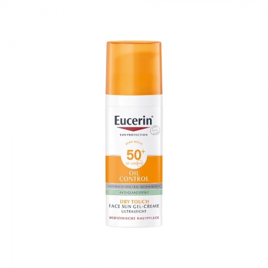 Zdjęcie produktu - 5 Eucerin Ultralekki żel-krem SPF 50+Oil Control, 50 ml