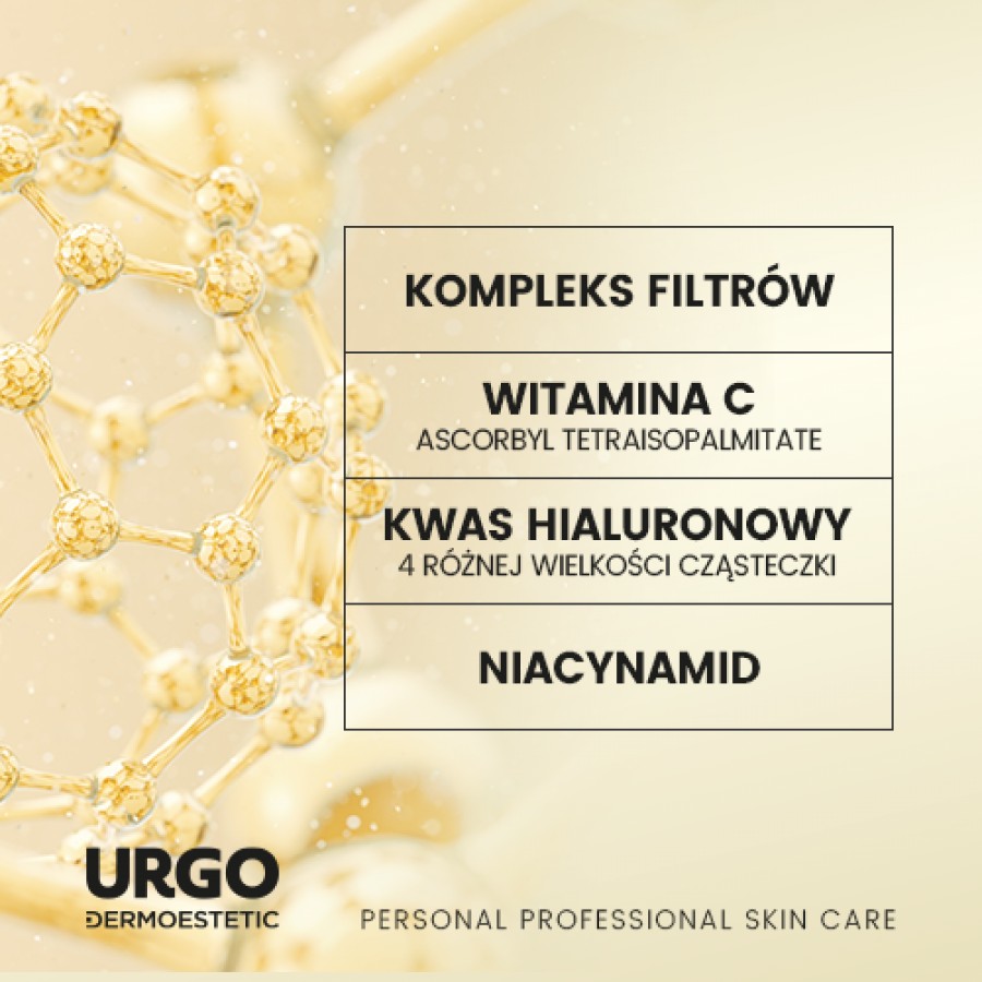 Miniaturka artykułu - #1 URGO DERMOESTETIC Foto Age Antyoksydacyjno-Nawilżający lekki krem SPF50, 45ml