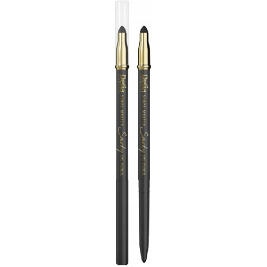 Miniaturka artykułu - #0 DELIA Kredka do oczu z gąbką Smoky Grey 35, 2g