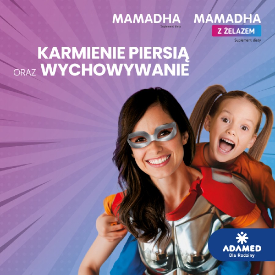 Miniaturka artykułu - #0 MamaDHA z żelazem, 60 kaps.