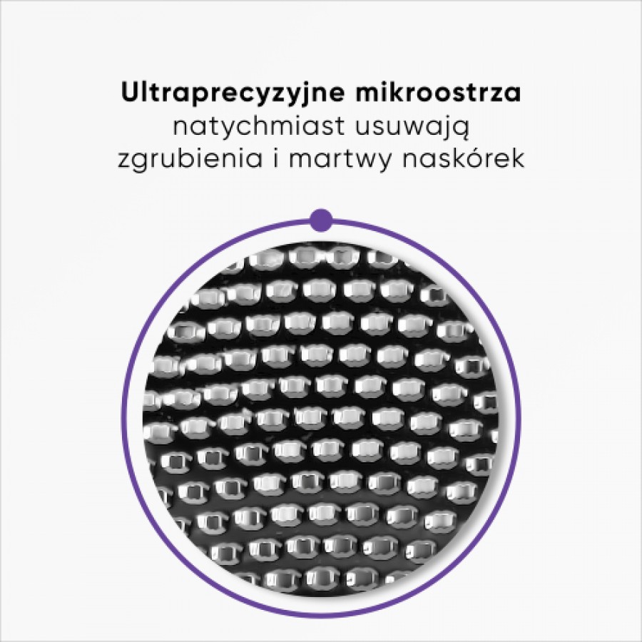 Zdjęcie produktu - 1 L`BIOTICA Profesjonalna tarka do st&oacute;p z minipilniczkami, 1 sztuka