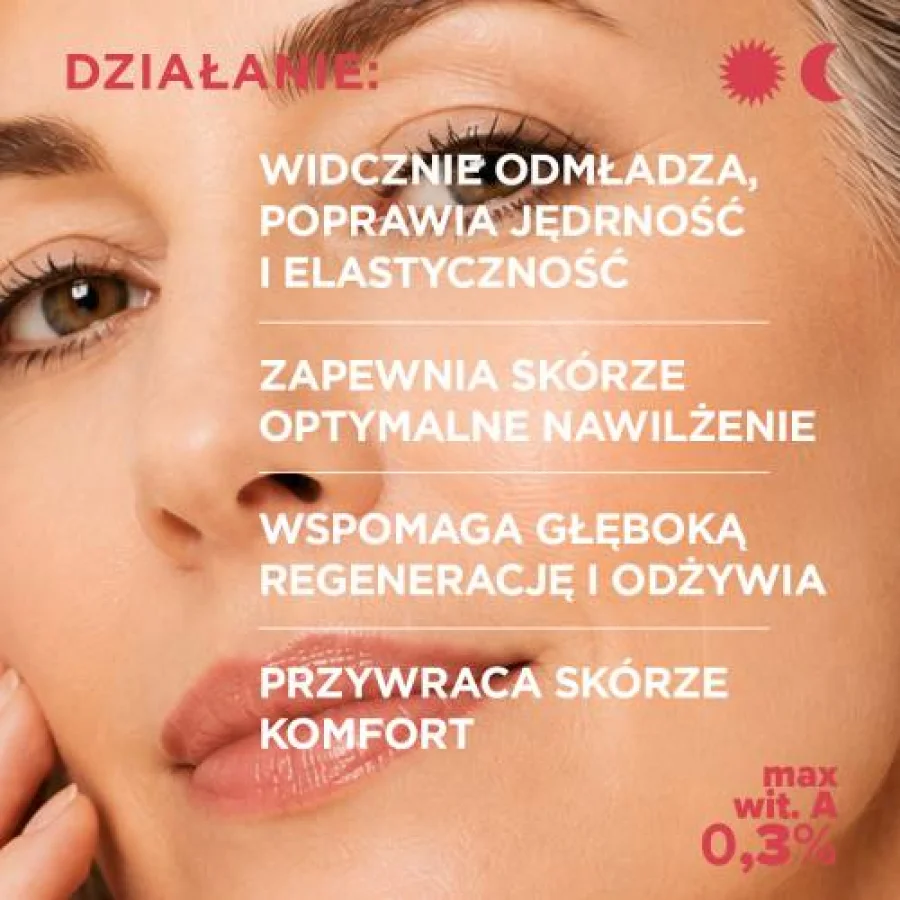 #1 – IDEE DERM Przeciwzmarszczkowy krem z witaminą A, 50ml