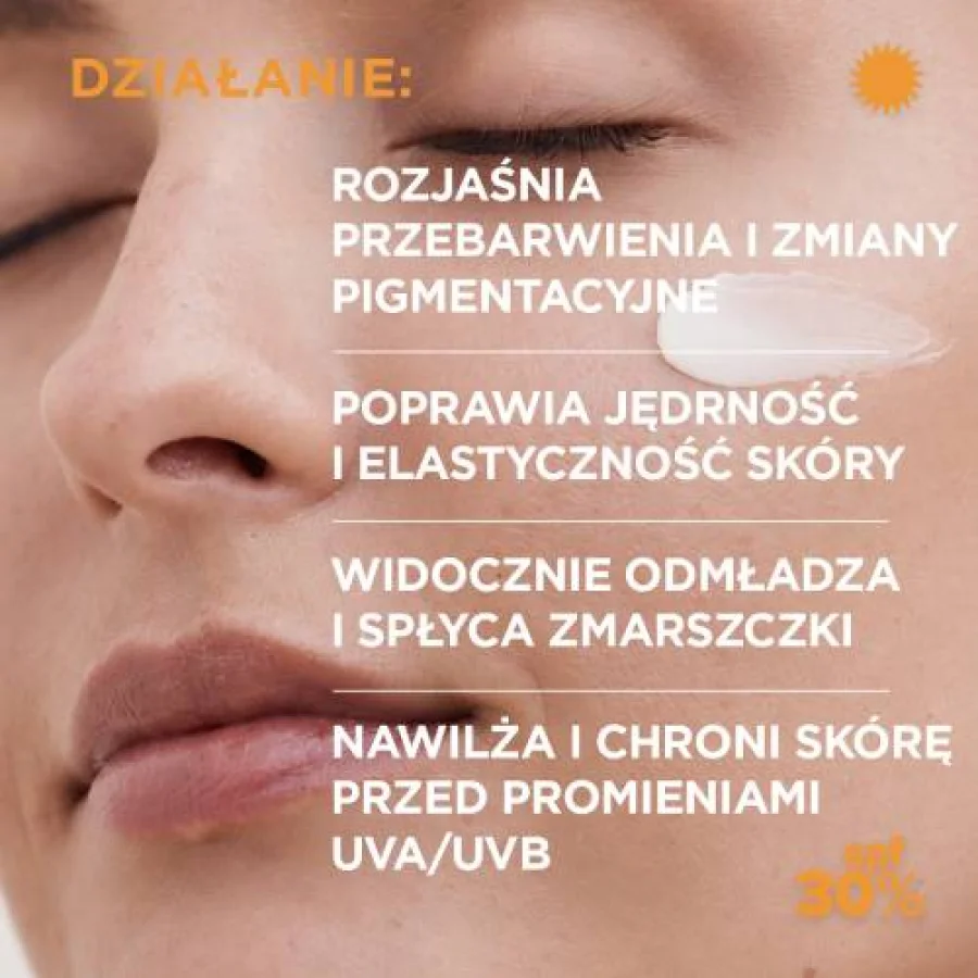 #1 – IDEE DERM Rozświetlająco-ujędrniający krem z witaminą C SPF 30, 50ml
