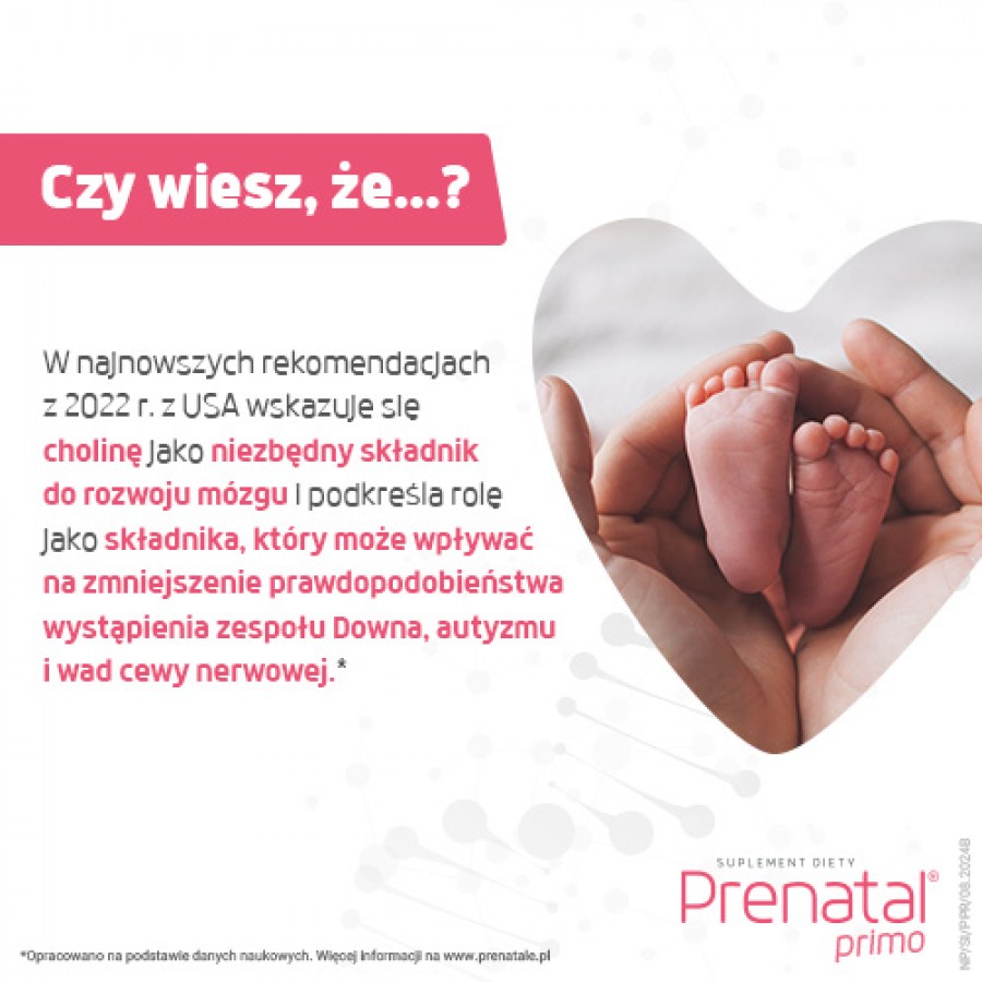 Zdjęcie produktu - 5 Prenatal Primo dla kobiet planujących ciążę, 30 kaps.