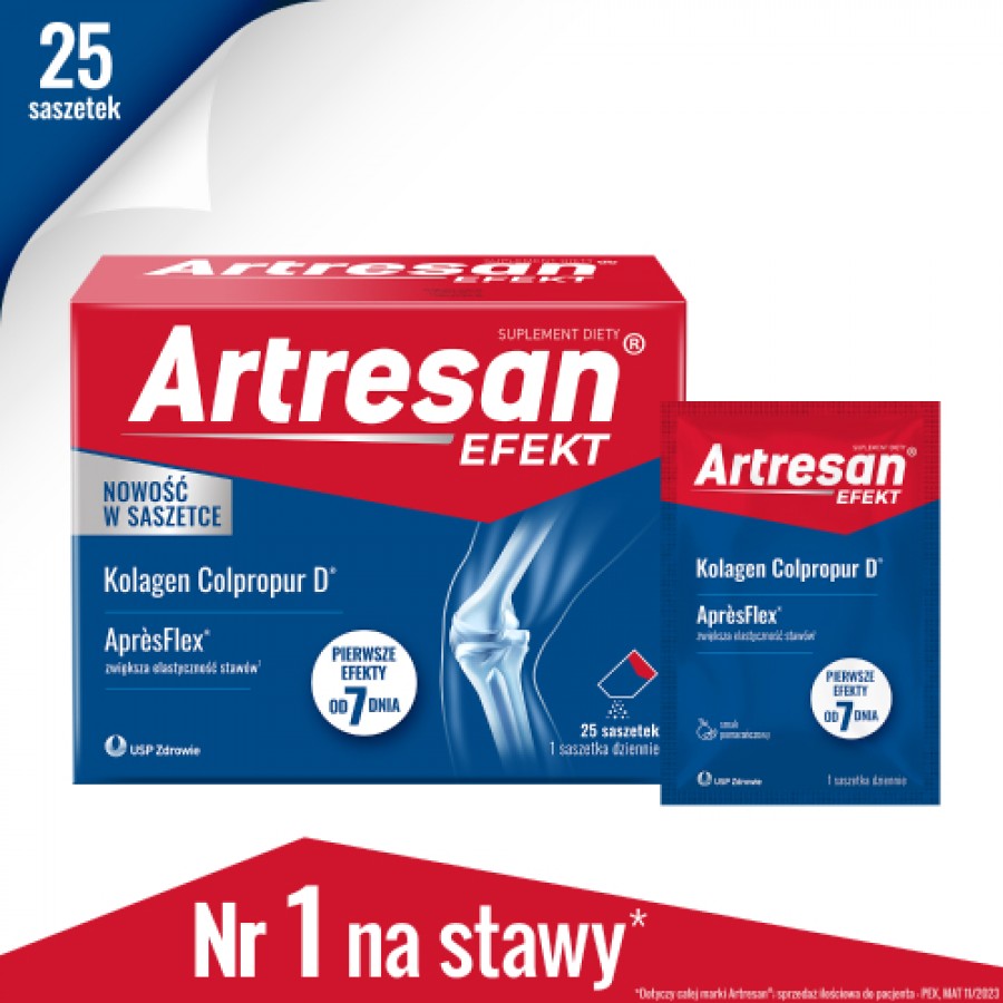 Miniaturka artykułu - #0 Artresan Efekt, 25 saszetek