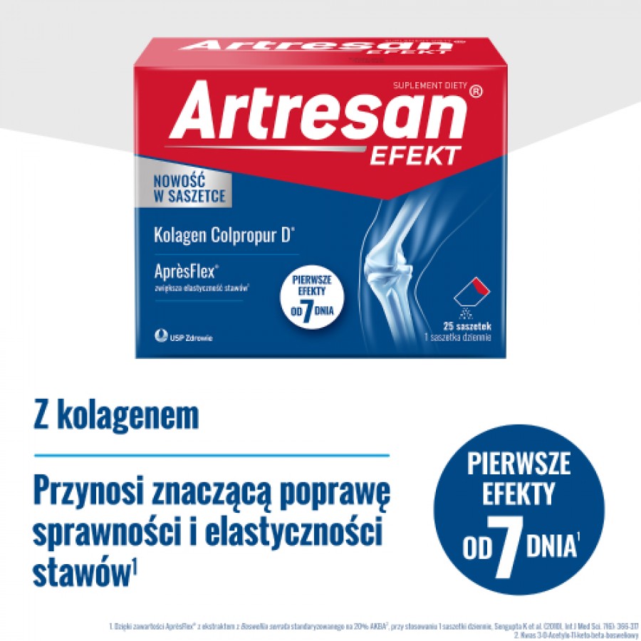 Zdjęcie produktu - 3 Artresan Efekt, 25 saszetek