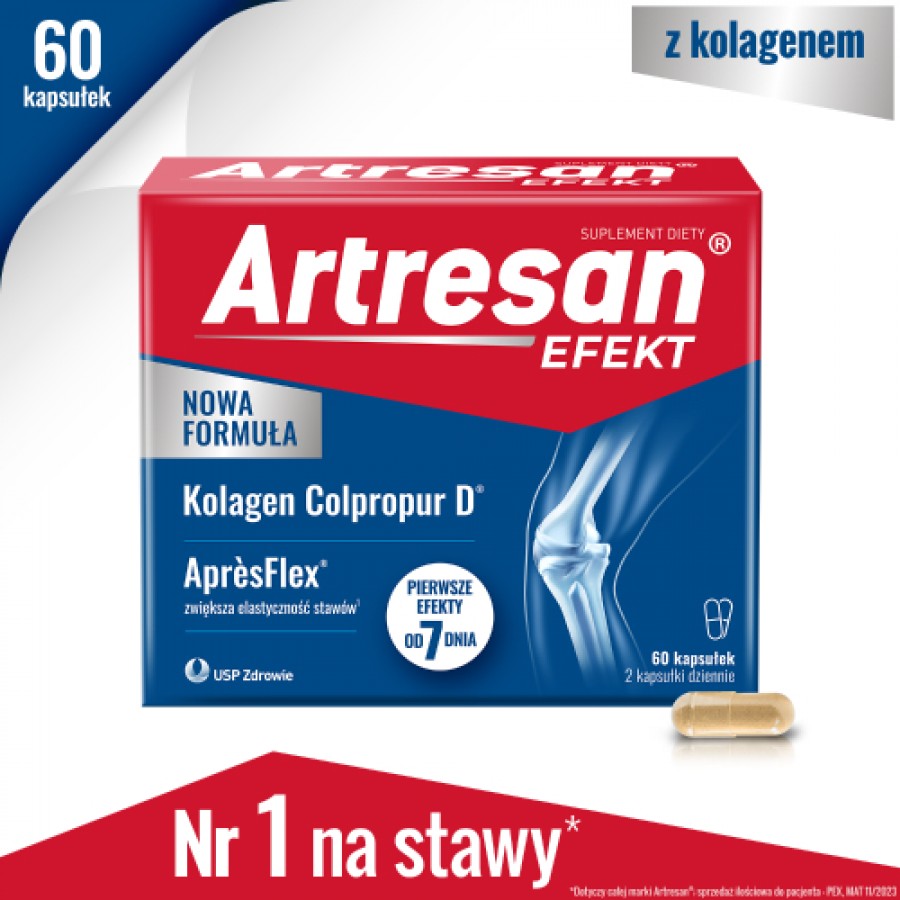 Zdjęcie produktu - 1 Artresan Efekt, 60 kapsułek