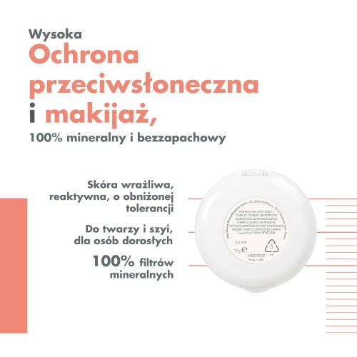 Miniaturka artykułu - #1 AVENE Wysoka Ochrona Przeciwsłoneczna Podkład Piaskowy SPF 50, 10g