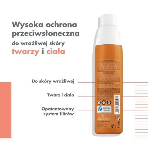 Miniaturka artykułu - #1 AVENE Spray do ciała SPF30, 200ml